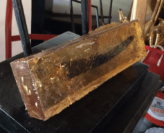 William Solomon PROBISCISTUM [pro-bis’kis-tum] resin, wood, straw, 2015